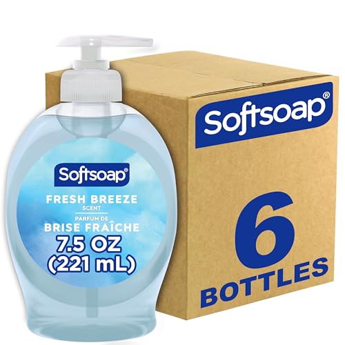Softsoap Fresh Breeze Hand Soap, 7.5 Fl Oz, Pack of 6