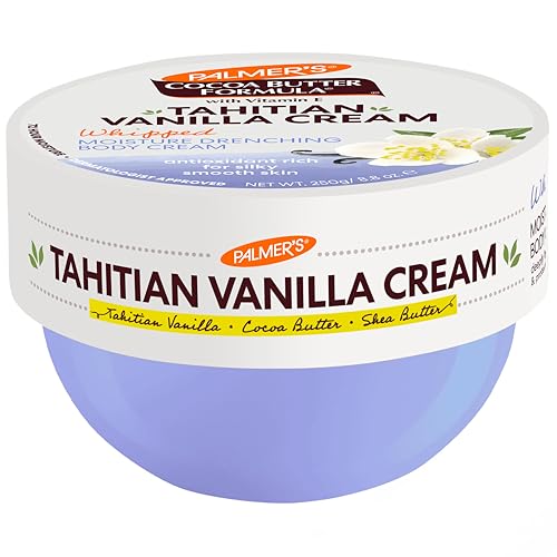 Palmer’s Cocoa Butter Body Cream, Tahitian Vanilla, 8.8 Oz, 72Hr Hydration