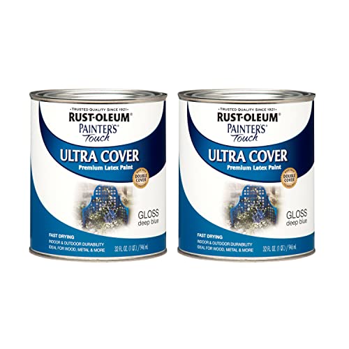 Rust-Oleum Painter’s Touch Gloss Blue Paint, 2-Pack