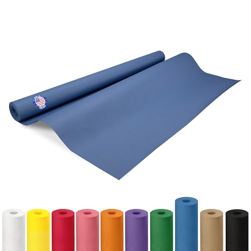 Blue Kraft Paper Roll, 36″ x 1200″, 50lb, USA-Made, Recycled