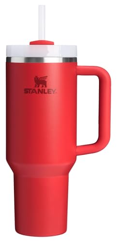 STANLEY 40 oz Insulated Tumbler with Handle – Chili Red