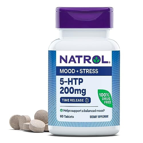 Natrol 5-HTP 200mg Mood Support, 60 Tablets