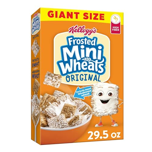 Kellogg’s Frosted Mini-Wheats, High Fiber Cereal, 29.5 oz