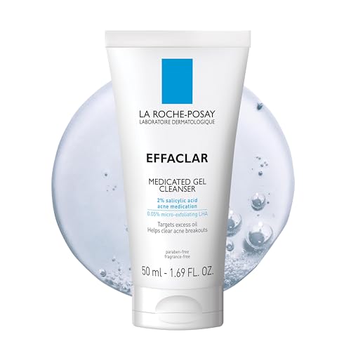 La Roche-Posay Effaclar Acne Cleanser, 2% Salicylic Acid, Oil-Free