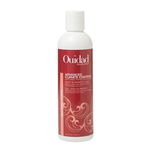 Ouidad Heat & Humidity Gel Travel Size – 8.5 oz, Anti-Frizz