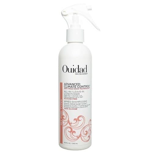 Ouidad Climate Control Leave-In Conditioner, 8.5 fl oz, for Curly Hair
