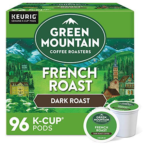 Green Mountain French Roast K-Cup Pods, Dark, 96 Count