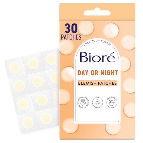Biore Pimple Patches, Ultra-Thin Hydrocolloid, 30 Count