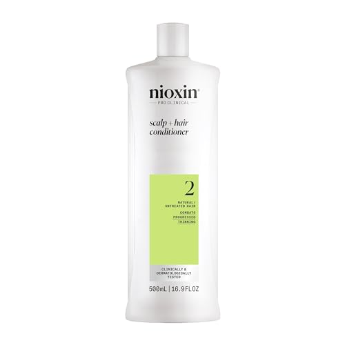 Nioxin System 2 Conditioner for Thinning Natural Hair, 16.9 oz.