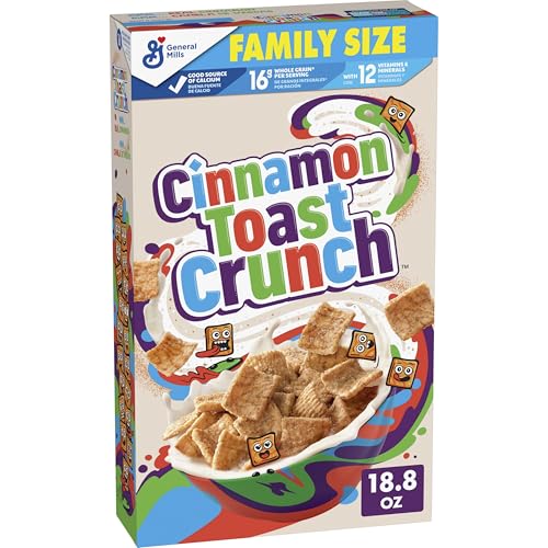 Cinnamon Toast Crunch Cereal, Family Size, 18.8 oz