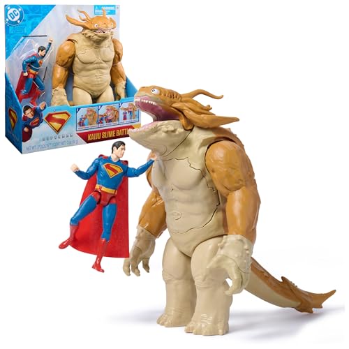 Superman Vs. Kaiju Slime Battle Action Figure Playset, Ages 4+