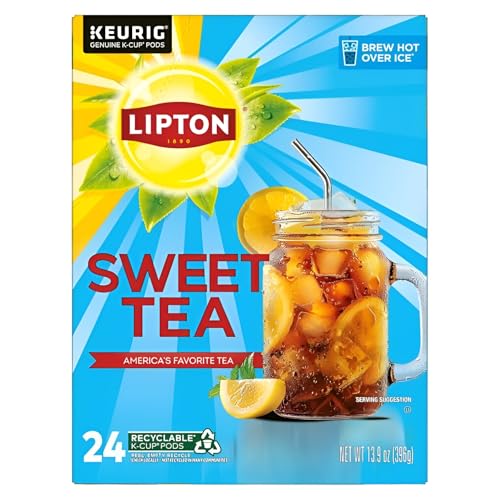 Lipton Southern Sweet Iced Tea K-Cups, 24 Pods
