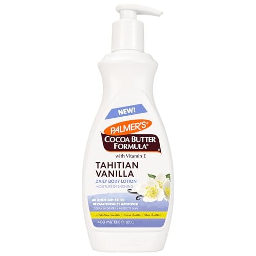 Palmer’s Tahitian Vanilla Body Lotion, 13.5 Oz, 48-Hour Moisture