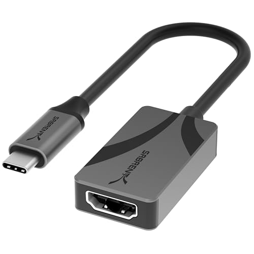 SABRENT 4K HDMI to USB-C Adapter, Thunderbolt Compatible