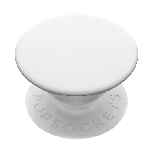 White PopSocket: Phone Grip & Expanding Kickstand