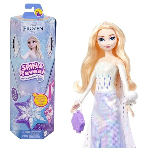 Mattel Disney Frozen Elsa Doll Set with 11 Surprises