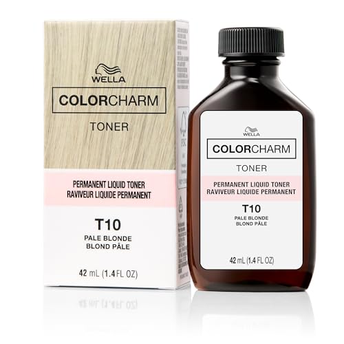 COLORCHARM T10 Pale Blonde Toner, Vegan, Paraben-Free, 1.4 Fl Oz