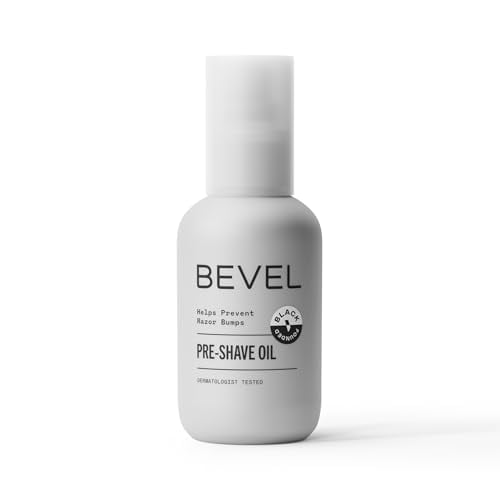 Bevel Pre Shave Oil with Castor, Olive, Tea Tree Oils, 2oz