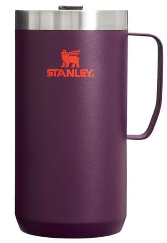 Stanley 24 oz Insulated Camp Mug with Lid – Plum
