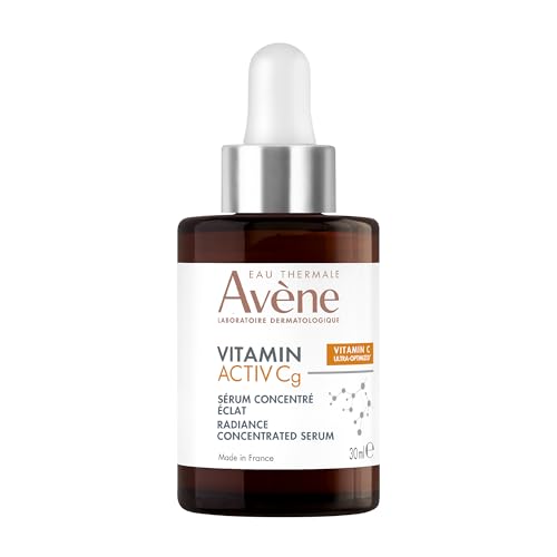 Avène Radiance Serum with Vitamin Cg, Niacinamide & Bakuchiol, 1 Oz