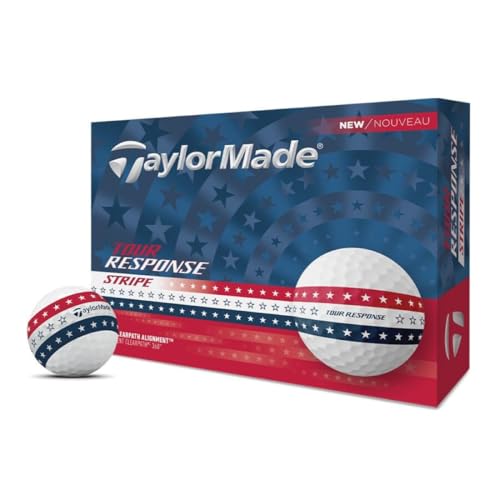 TaylorMade 2025 Tour Response Golf Balls, 12-Pack