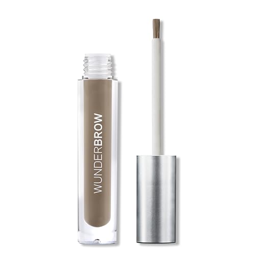 WUNDERBROW Waterproof Eyebrow Gel, Taupe-Grey, Vegan-Friendly