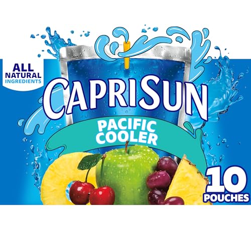 Capri Sun Pacific Cooler Juice Drink, 10 Pouches
