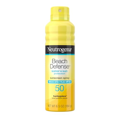 Neutrogena Beach Defense SPF 50 Sunscreen Spray, 6.5 Oz