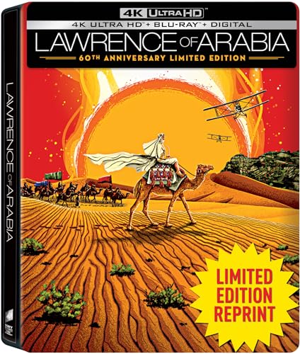 Lawrence of Arabia: 60th Anniversary Steelbook [4K UHD]