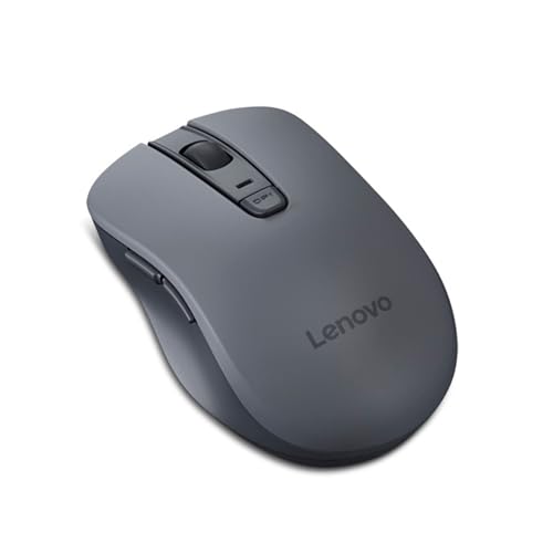 Lenovo WL310 Bluetooth Silent Mouse, Ergonomic, Adjustable DPI, Grey