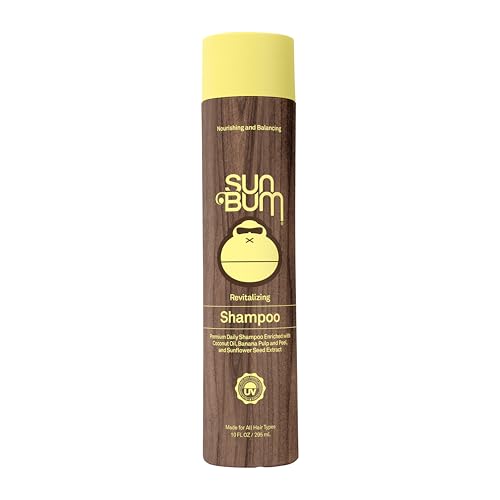 Sun Bum Revitalizing Shampoo – Hydrating, UV Protecting, Vegan, 10 oz