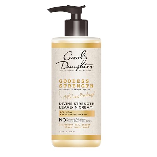 Carol’s Daughter Leave-In Conditioner, 10oz for Wavy, Curly Hair