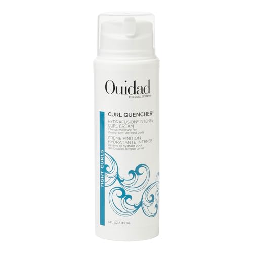 Ouidad Curl Quencher Cream – 5 oz, Frizz Control for Tight Curls