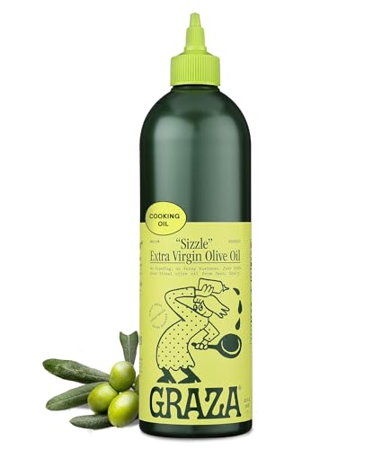 Graza Sizzle High Polyphenol EVOO, 33.8 Fl Oz Bottle