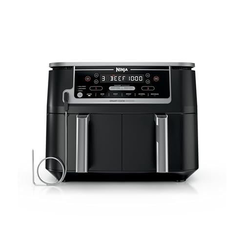 Ninja DZ550 10 Qt DualZone XL Air Fryer, Grey
