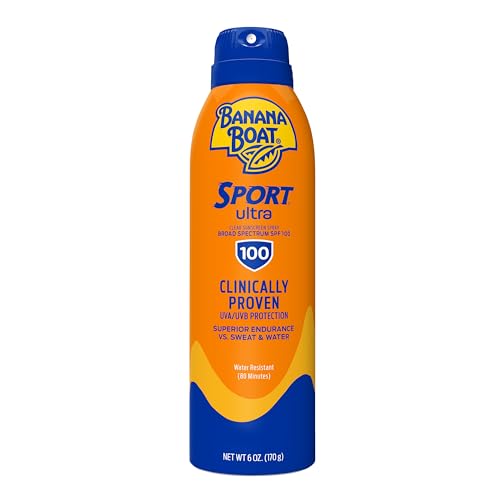 Banana Boat Sport Ultra SPF 100 Sunscreen Spray, 6oz