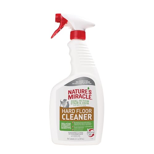 Prime Deal: Nature’s Miracle Hard Floor Cleaner, 24 oz, Pet Stain Remover