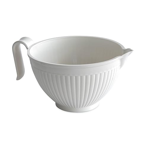 Nordic Ware 10-Cup Better Batter Bowl, White