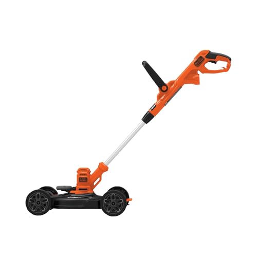 BLACK+DECKER 3-in-1 Lawn Mower, Trimmer & Edger