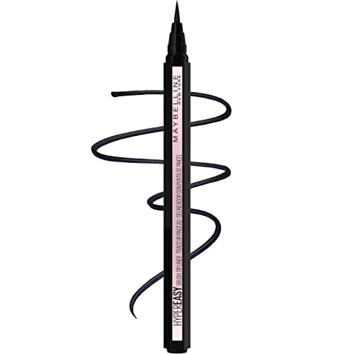 Maybelline Waterproof Eyeliner, Satin Finish, Pitch Black