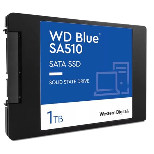 WD Blue SA510 1TB SATA SSD, 560MB/s Speed
