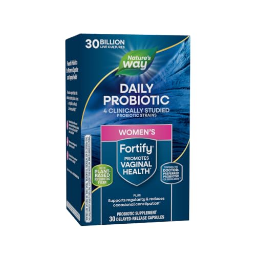 Nature’s Way Women’s Probiotic, 30 Billion CFU, 30 Capsules