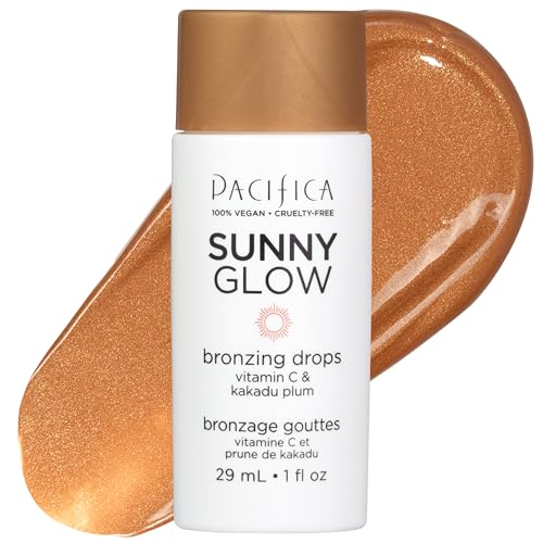 Pacifica Sunny Glow Liquid Bronzer Drops – Instant Sun-Kissed Glow