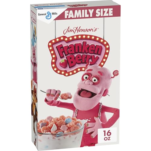 Franken Berry Cereal with Marshmallows, Limited Edition, 16 oz