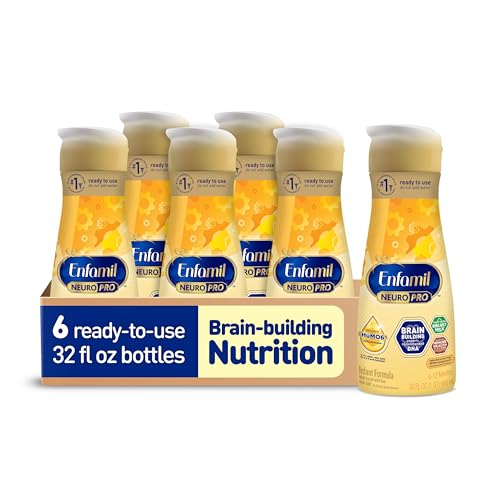 Enfamil NeuroPro Baby Formula, Omega-3 DHA, 32 Fl Oz (6 Pack)