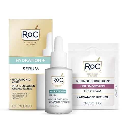 RoC Hydration+ Hyaluronic Acid Serum & Retinol Eye Cream Pack