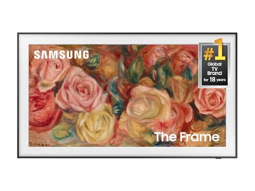 SAMSUNG 55″ QLED 4K The Frame TV w/ Alexa, 2024 Model