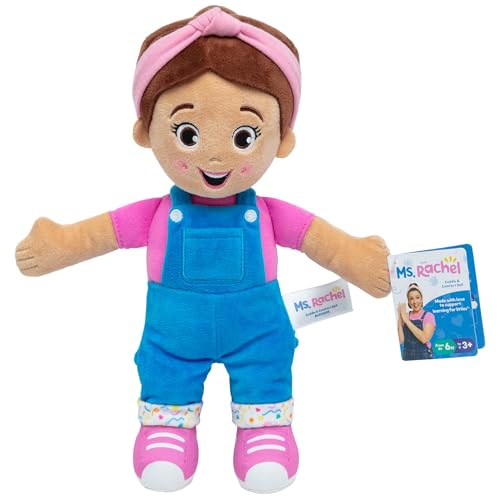 Ms. Rachel 11” Plush Cuddle & Comfort Doll, Ages 6M+