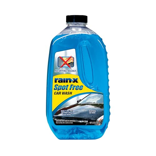 Rain-X Car Wash Foam Soap, Spot-Free Shine, 48 fl oz
