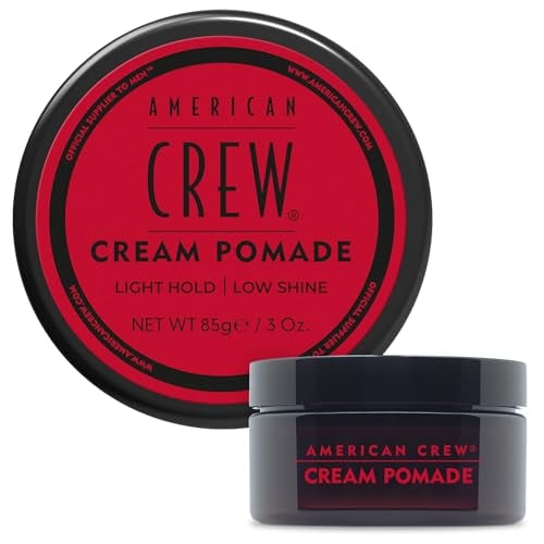 American Crew Men’s Hair Cream Pomade, Light Hold, 3 oz